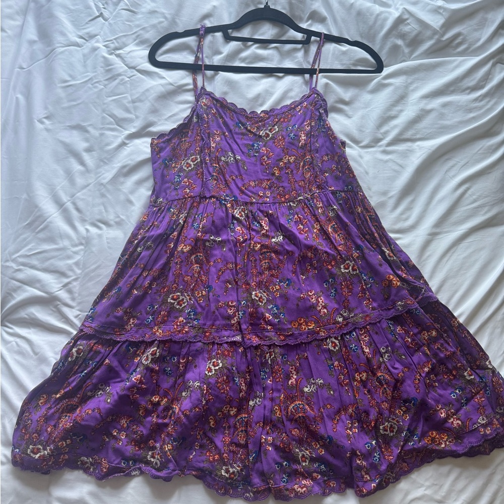 Urban Outfitters Purple Floral Dress
